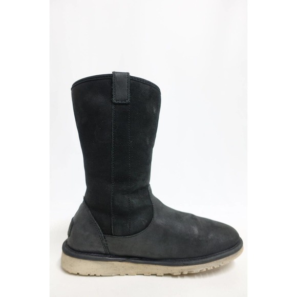 UGG AUSTRALIA Malindi Convertible Black 7 Women Shearling Lined Winter Boots - Picture 5 of 10